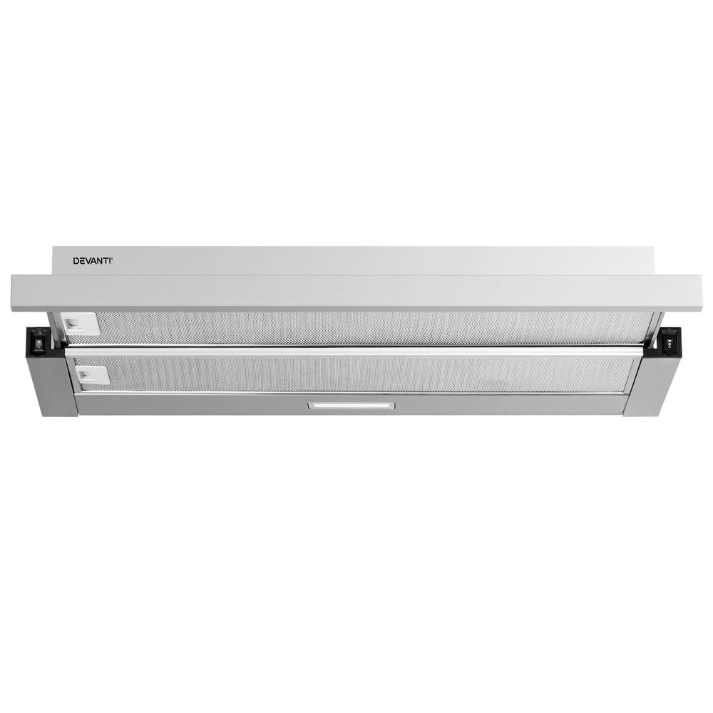 90cm Slide Out Range Hood