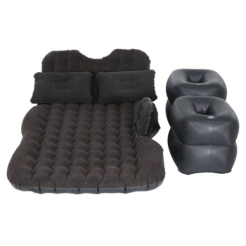 Charcoal Maurice Car Back Seat Air Bed with Foot Piers Temple & ster