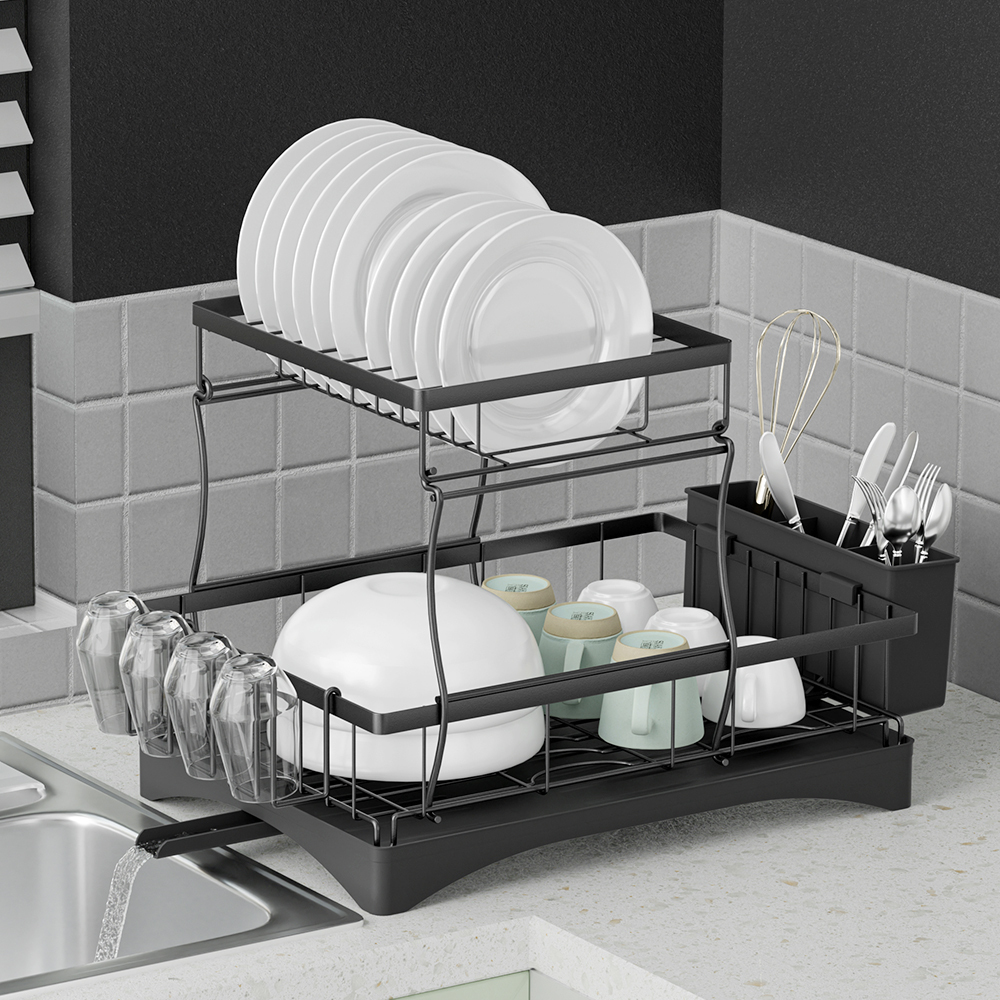 54cm Cefito Stainless Steel Expandable Dish Rack