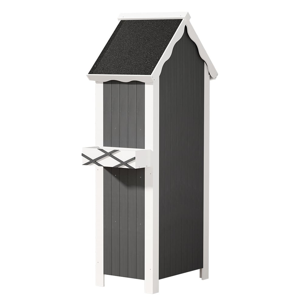 Scofield Fir Wood Outdoor Storage Cabinet