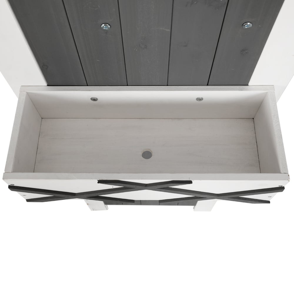 Scofield Fir Wood Outdoor Storage Cabinet