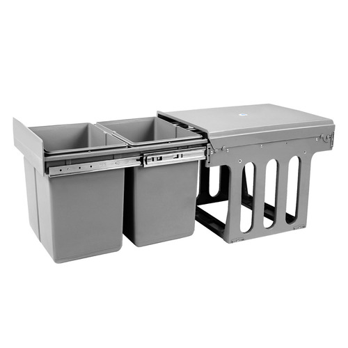 Cefito 30L Twin Slide Out Concealed Waste Bin