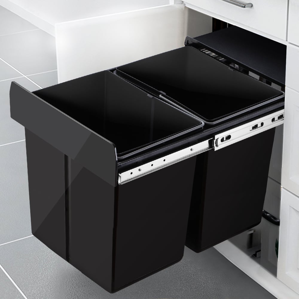 Herry Twin Pull Out Kitchen Waste Bin