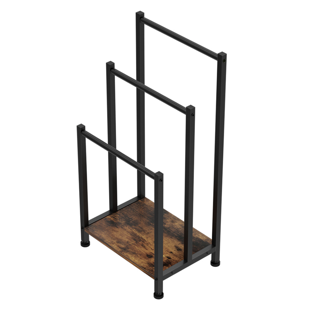 Towel Rack With Metal Shelf And 3 Hooks, Bethom Towel Racks For Bathroom Wall Mounted, Metal Gold Bath Towel Holder Storage Wall For Small Bathroom - View #9