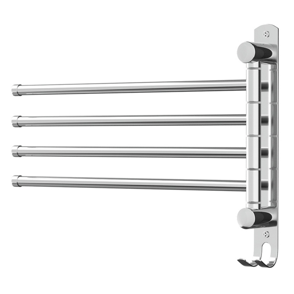 Devanti 350 x 250mm 4 Bar Towel Rack