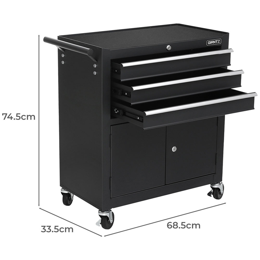 Helmsley 3 Drawer 2 Door Outdoor Tool Storage