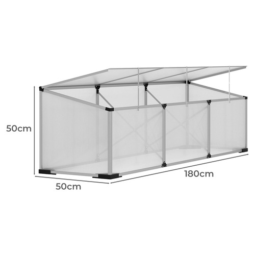 Alaine Aluminium & Polycarbonate Greenhouse