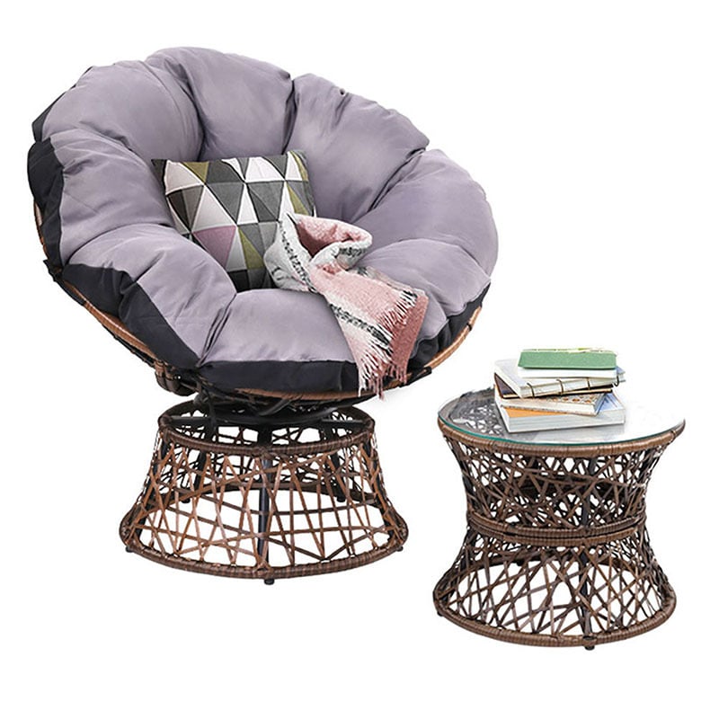 Revel Outdoor Lounge Chair & Side Table Set