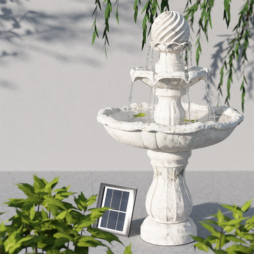 Arturo 3 Tier Solar Powered Fountain with LED