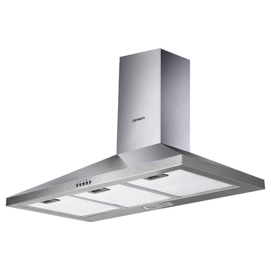 90cm Devanti Stainless Steel Range Hood