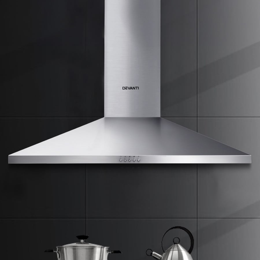 90cm Devanti Stainless Steel Range Hood