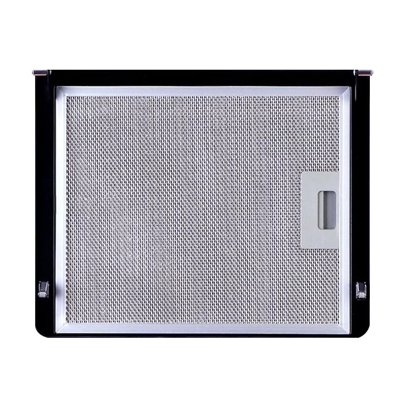 90cm Devanti Angled Back Tempered Glass Range Hood