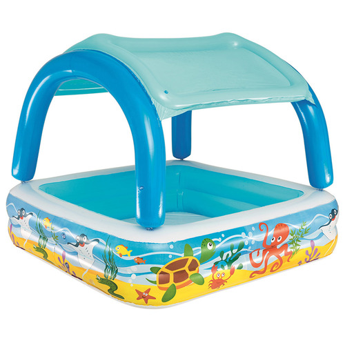 Moana 265L Inflatable Pool with Removable Canopy