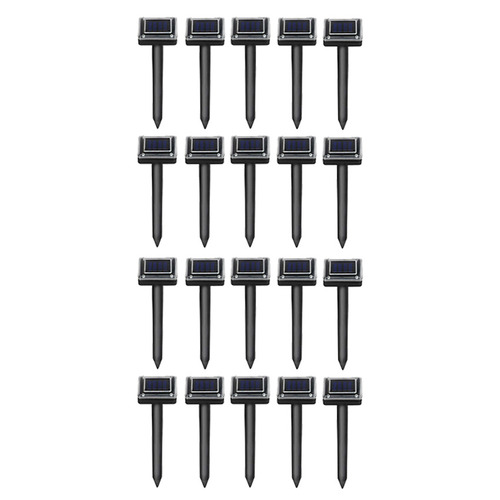 Black Gardeon Ultrasonic Solar Powered Snake Repellers