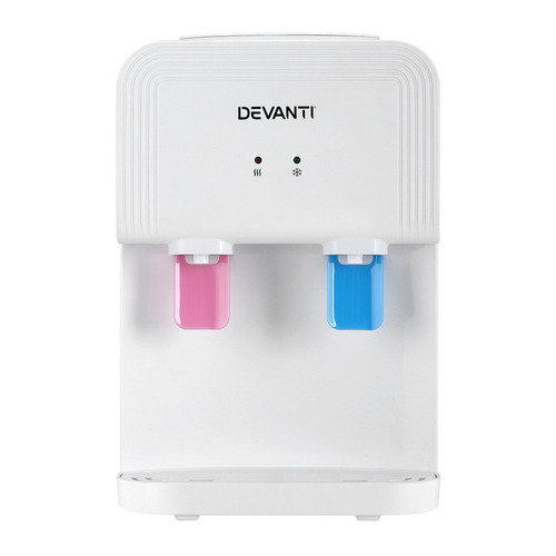White Devanti Water Cooler Bench Top Dispenser