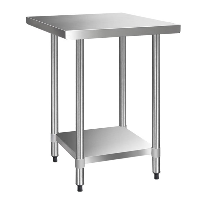 Chrome Cefito Stainless Steel Kitchen Prep Table