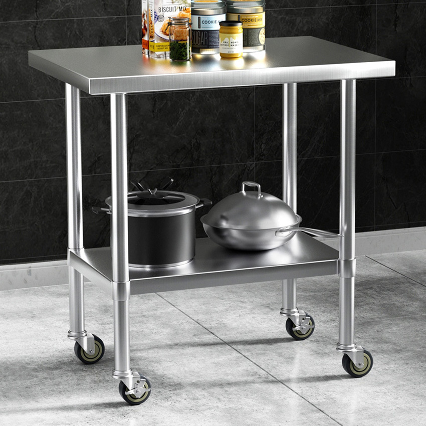 91cm Cefito Kitchen Bench