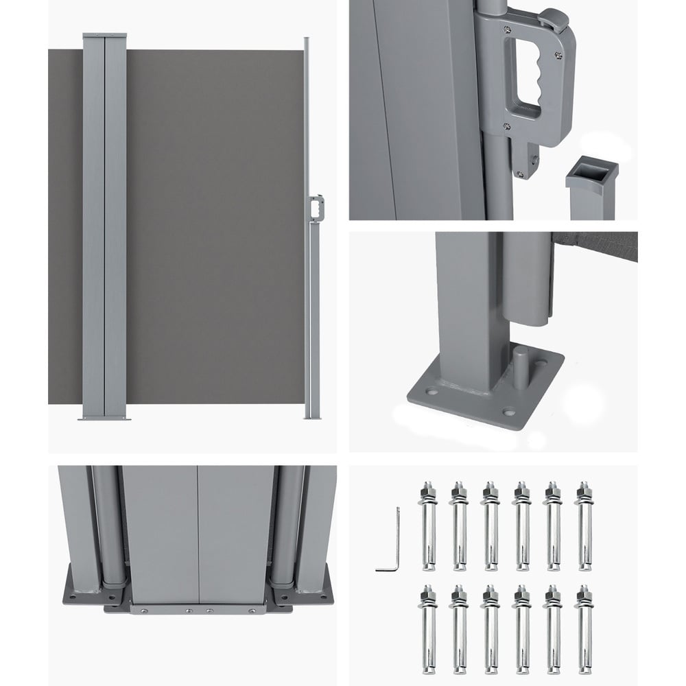 Neil Retractable Side Awning