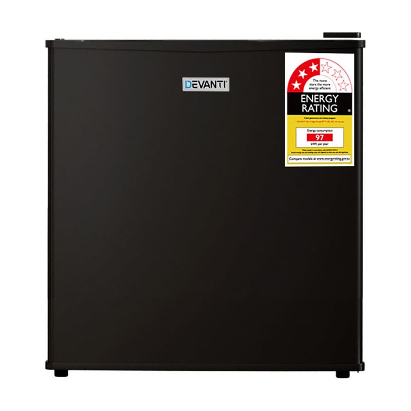 Black Devanti 48L Portable Mini Fridge