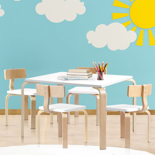Kids' Raisa 4 Seater Table & Chair Set