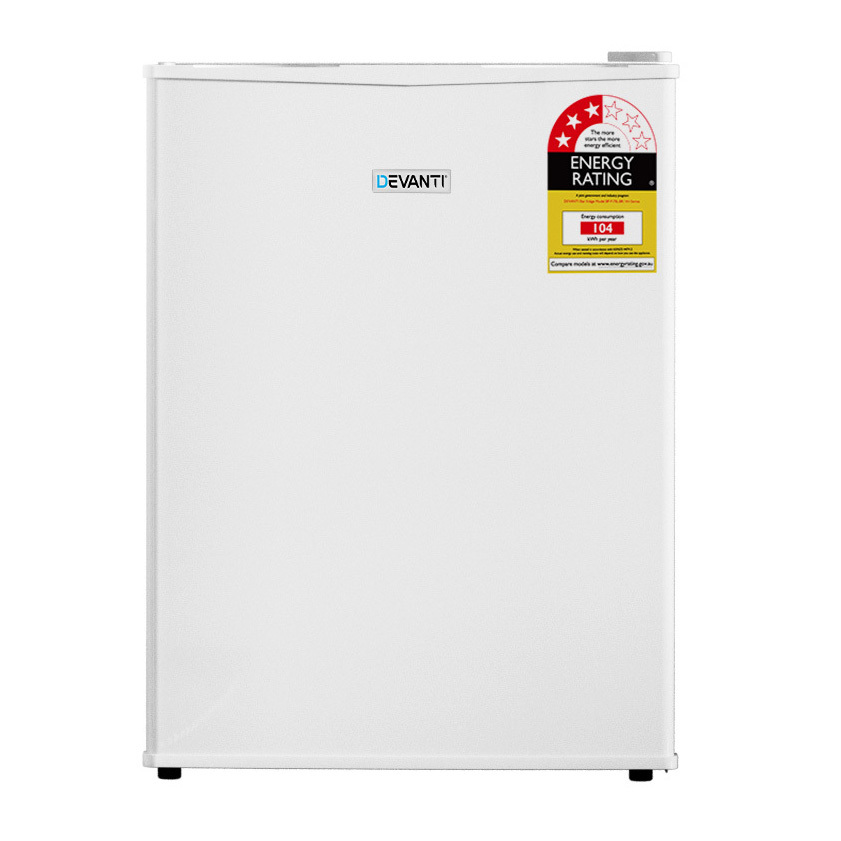 White Glacio 70L Mini Fridge Freezer