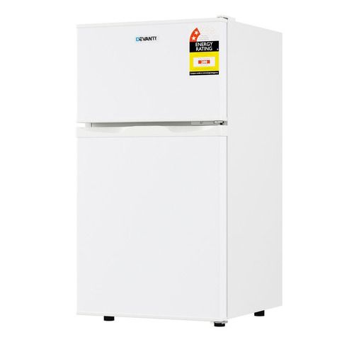 80L Devanti Fridge Freezer