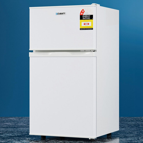 80L Devanti Fridge Freezer