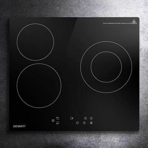 Devanti 4 Burner Ceramic Electric Cooktop