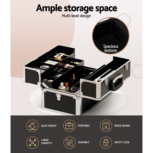 Seneca Portable Make-Up Storage