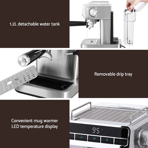 Devanti Espresso Coffee Machine