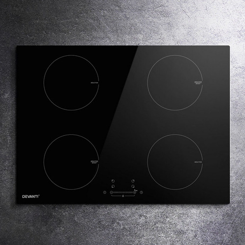 Devanti 4 Burner Ceramic Electric Induction Cooktop