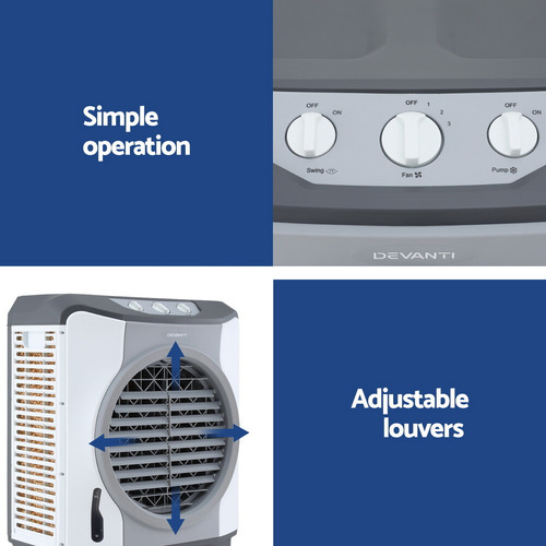 Devanti 45L Evaporative Air Cooler
