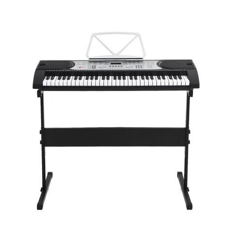 Brio 61 Keys Electronic Keyboard with Stand Stool