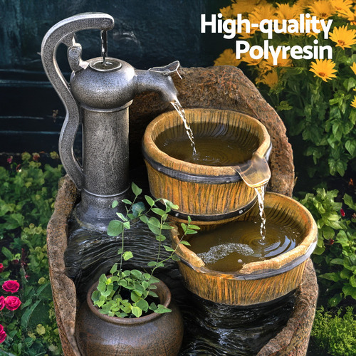 80cm Xyline Solar Water Fountain