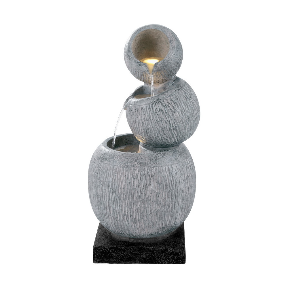 80cm Xylia Solar Water Fountain with LED