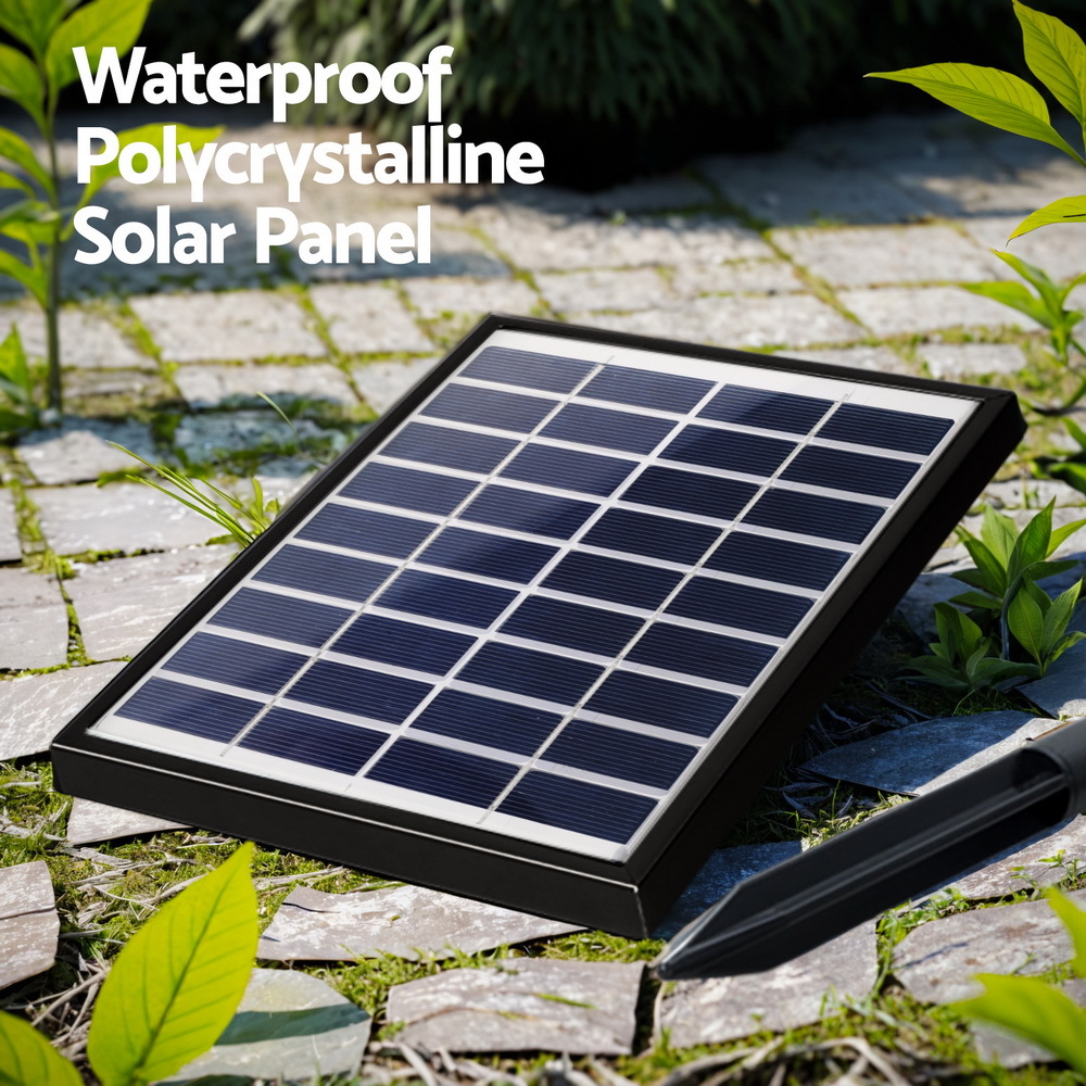 80cm Xylia Solar Water Fountain with LED