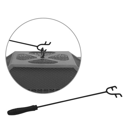 Denver 4-in-1 Fire Pit BBQ Grill Ice Bucket Table