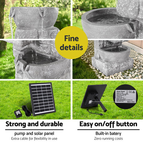 Arden Solar Water Fountain