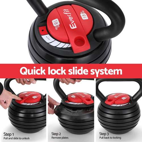 Talon 18kg Adjustable Kettlebell