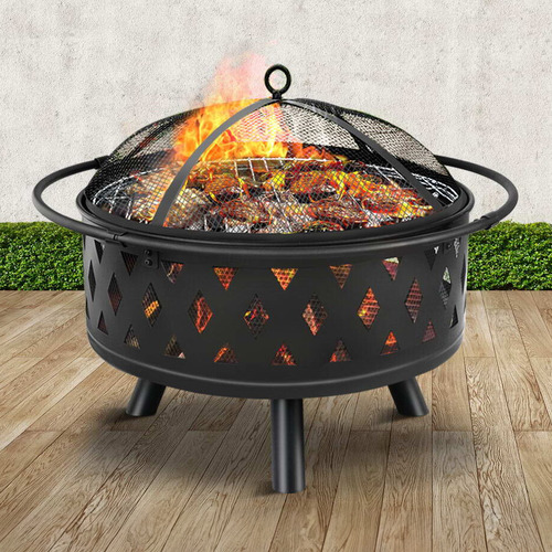 Dutton Fire Pit BBQ Grill
