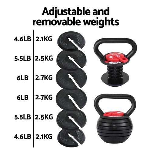Talon 18kg Adjustable Kettlebell