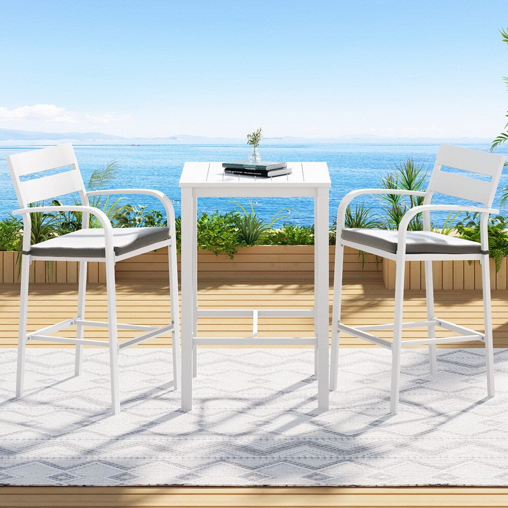 2 Seater Baran Outdoor Bar Table Set