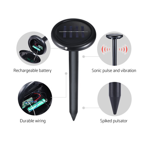 Rory Ultrasonic Solar-Powered Snake Repellers