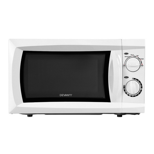 White Devanti 20L Microwave Oven