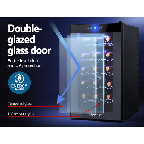 Devanti 18 Bottle Wine Cooler