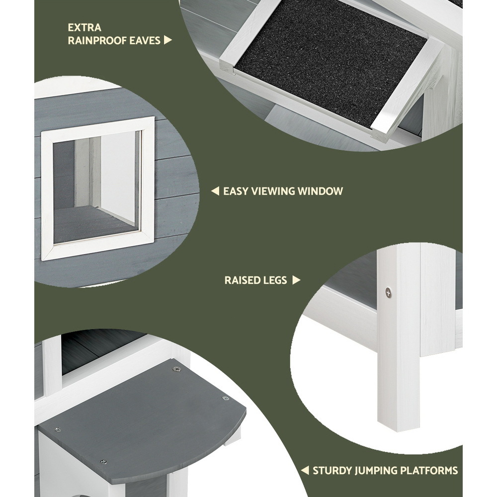 Katie Outdoor Cat House