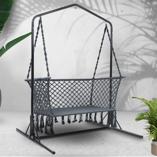 Navid 2 Seater Hammock Chair with Stand