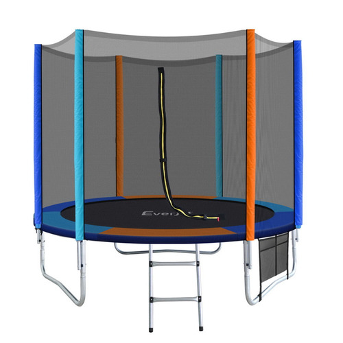 8ft Roan Trampoline with Safety Net & Ladder