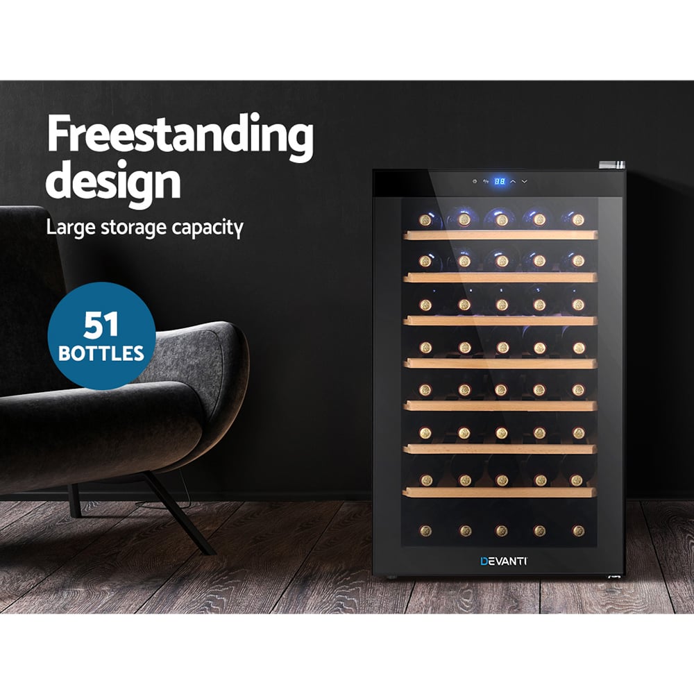 Devanti 51 Bottle Wine Cooler