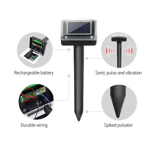 Enzo Ultrasonic Solar-Powered Snake Repellers